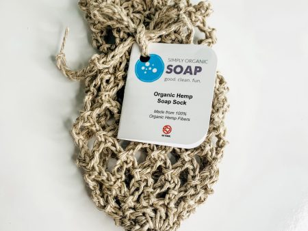 Soap Sock with Organic Hemp Fibers For Sale