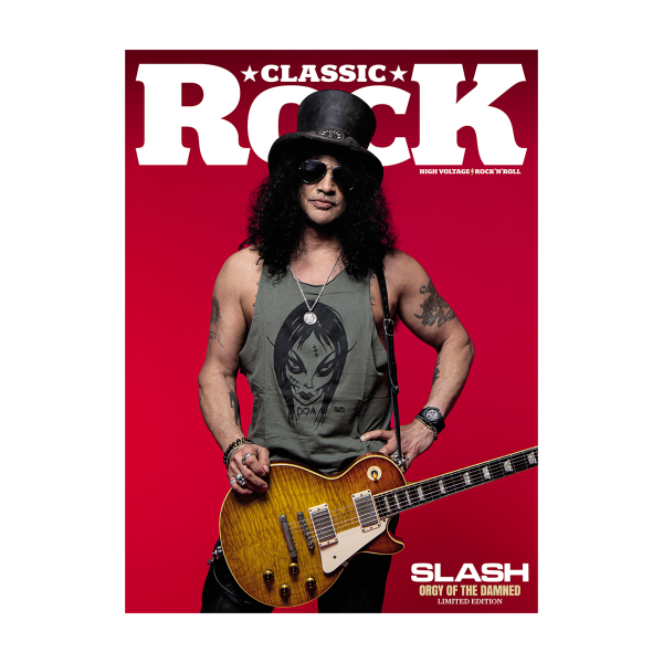 Classic Rock Issue 327 - Slash Magazine + Exclusive Slash Hand-Signed Print For Sale