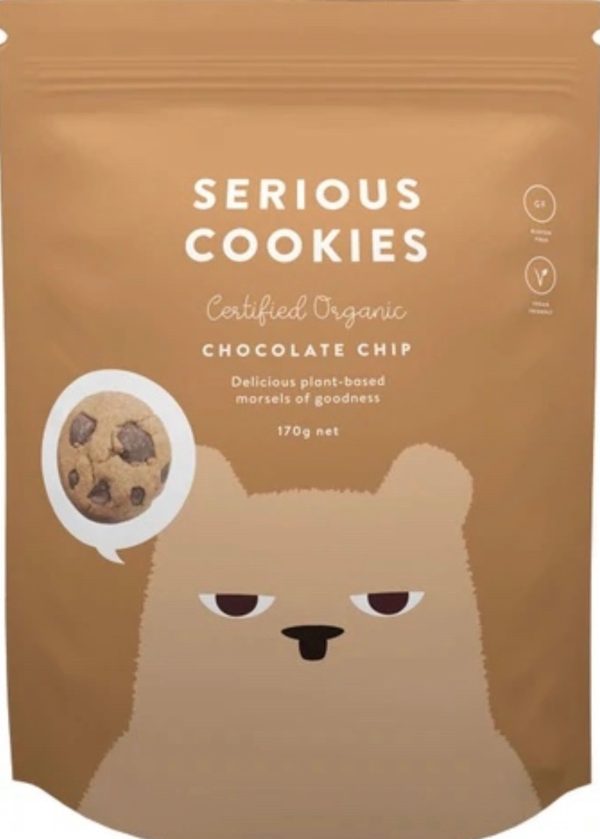 SERIOUS FOODS COOKIE CHOCOLATE CHIP 170G Cheap