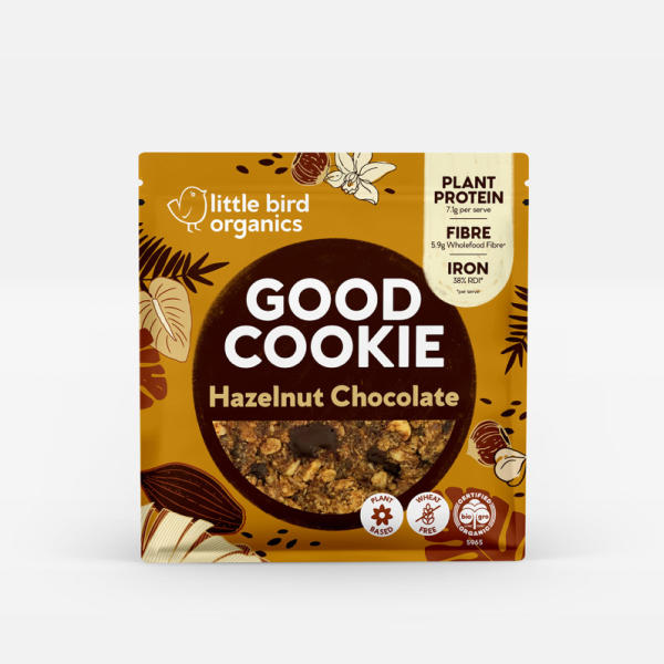 LITTLE BIRD GOOD COOKIE HAZELNUT CHOCOLATE CHIP 70GM For Cheap