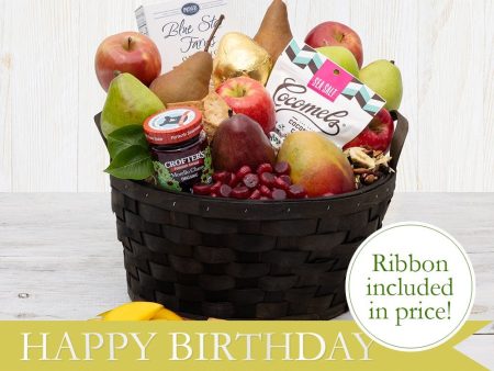 Organic Happy Birthday Jubilee Basket For Discount