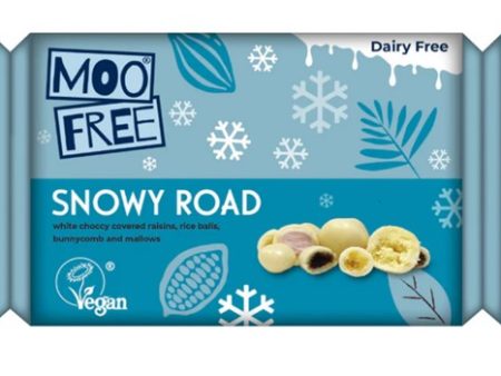 MOO FREE CHRISTMAS SNOWY ROAD 100G For Discount