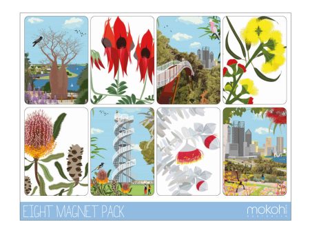 Kings Park Flora Magnet Pack Fashion