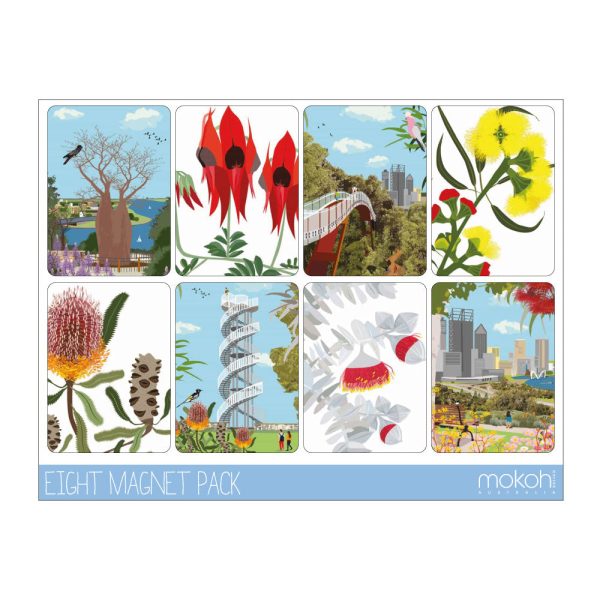 Kings Park Flora Magnet Pack Fashion