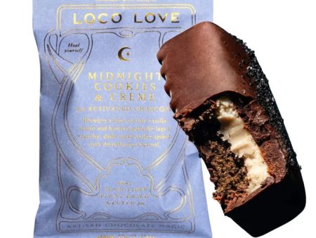 LOCO LOVE MIDNIGHT COOKIES & CREAM SINGLE 35G Cheap