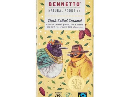 BENNETTO DARK SALTED CARAMEL 80G Online Sale