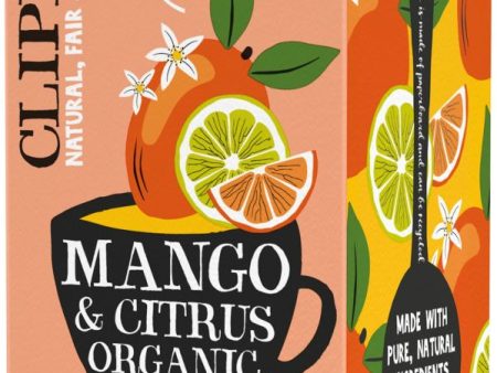 CLIPPER MANGO CITRUS TEA 20 BAGS Online Hot Sale