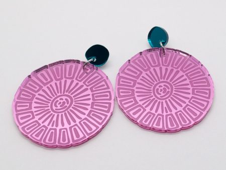 Kija Country Pink Earrings Online Sale