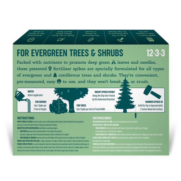 SimplyGro Fertilizer Spikes for Evergreen Trees & Shrubs For Cheap