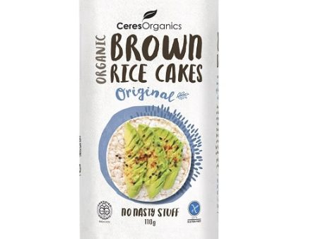 CERES ORGANIC RICE CAKES ORIGINAL 110G For Discount