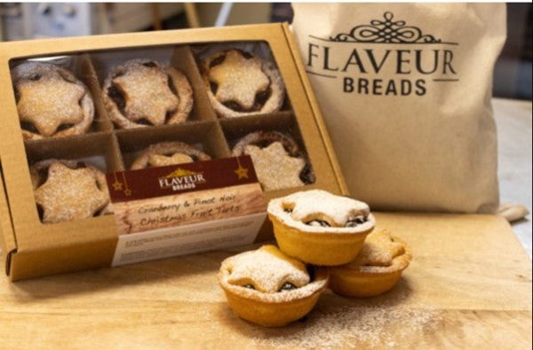 FLAVEUR BREAD CHRISTMAS FRUIT TARTS 6PK Online Hot Sale