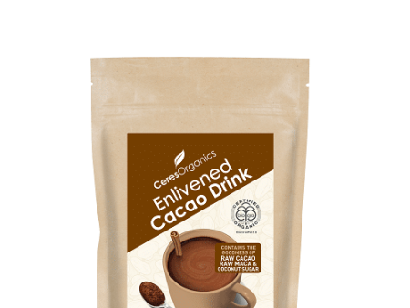 CERES ORGANIC ENLIVENED CACAO DRINK 250G Sale