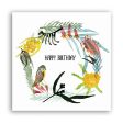 Native Wreath Birthday Card Online Sale