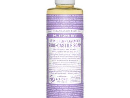 DR BRONNERS CASTILE LAVENDER LIQUID SOAP 237ML Cheap