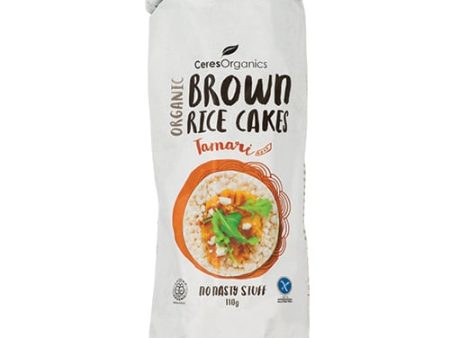 CERES ORGANIC RICE CAKES TAMARI 110G Hot on Sale