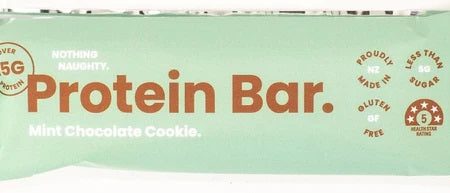 NOTHING NAUGHTY MINT CHOCOLATE COOKIE BAR 40G Sale