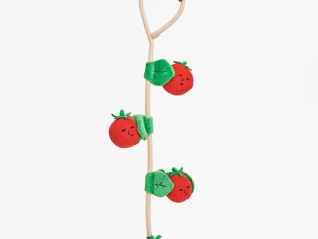 the furryfolks - Cherry Tomato Nose Work & Tug Toy Fashion