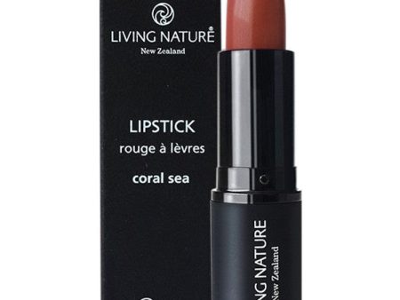 LIVING NATURE LIPSTICK CORAL SEA 4G on Sale