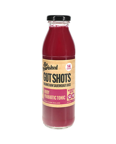 BE NOURISHED GUT SHOT RUBY 350ML Discount