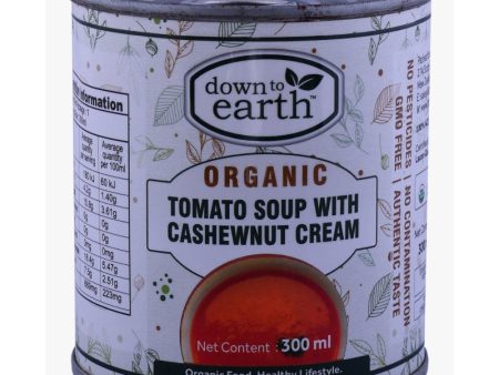 DOWN TO EARTH TOMATO CASHEW SOUP 300ML Online Hot Sale