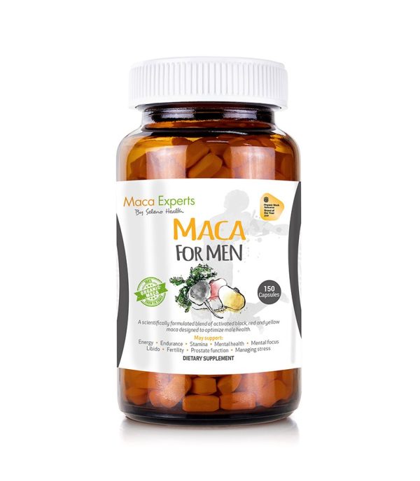 SELENO HEALTH MACA FOR MEN CAPSULES 150s Online Sale