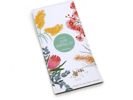 Bloom Shopping Notepad Fashion