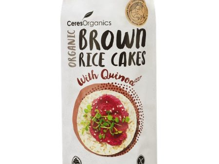 CERES ORGANIC RICE CAKES QUINOA 110G For Cheap