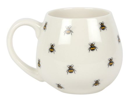 CERAMIC BEE PRINT MUG Fashion