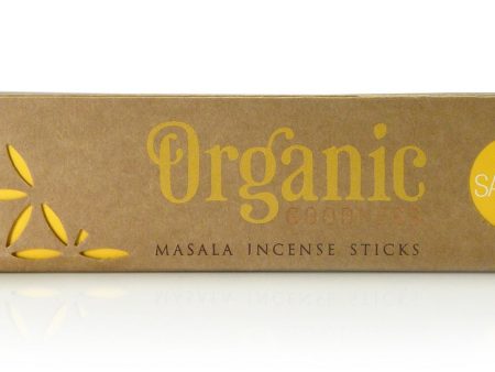 ORGANIC MASALA INCENSE STICKS SANDALWOOD 15G Cheap