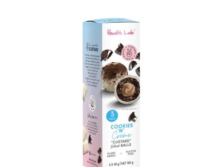 HEALTH LAB COOKIES N CREAM CUSTARD FILLED BALLS 3PK Supply