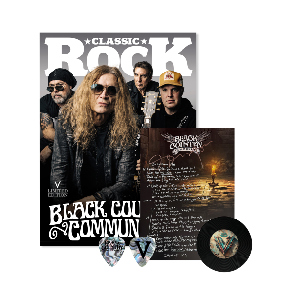 Classic Rock - Issue 329 - Black Country Communion Magazine + Exclusive Signed Art Card + Coaster + Plectrums Supply