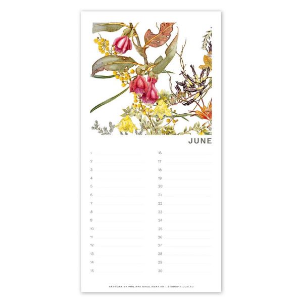 Australian Wildflowers Perpetual Calendar Cheap