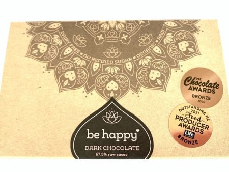 BE HAPPY DARK CHOCOLATE 85G Cheap