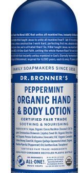 DR BRONNERS PEPPERMINT HAND & BODY LOTION 237ML Online