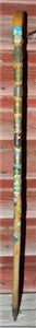 Antique Walking Stick 23 Badges Medallions Stocknagels 32 1 2 Inches Long Online