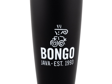 Bongo Java 16 oz Tumbler with Slide Lid (Black) Hot on Sale