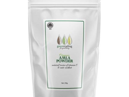 GREEN TRADING ORGANIC AMLA POWDER 250G Online Hot Sale