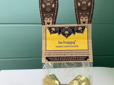 BE HAPPY CHOCOLATE M*LK CHOCOLATE EASTER BAG 90G Online now