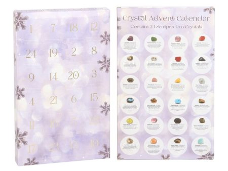 GEMSTONE ADVENT CALENDAR LILAC 24 DAY For Cheap