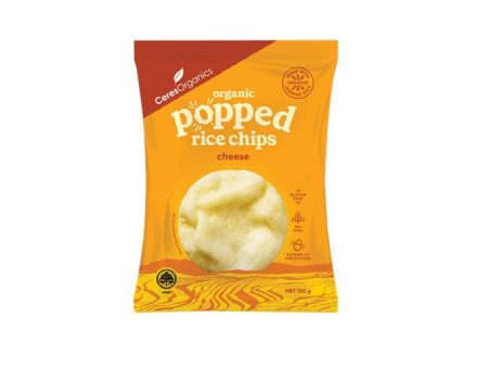 CERES POPPED RICE CHIPS CHEESE 100 Online