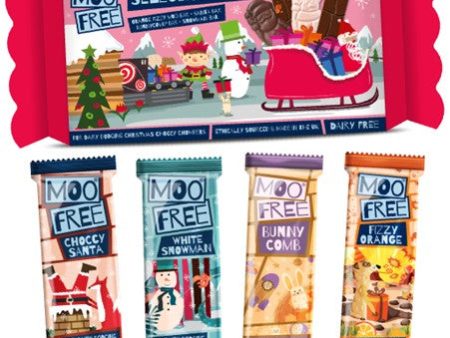 MOO FREE VEGAN XMAS SELECTION BOX 80G For Sale