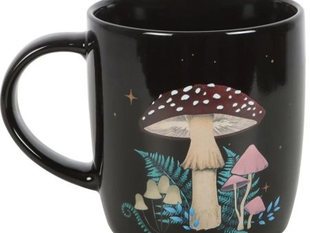 DARK FOREST CERAMIC MUSHROOM MUG on Sale