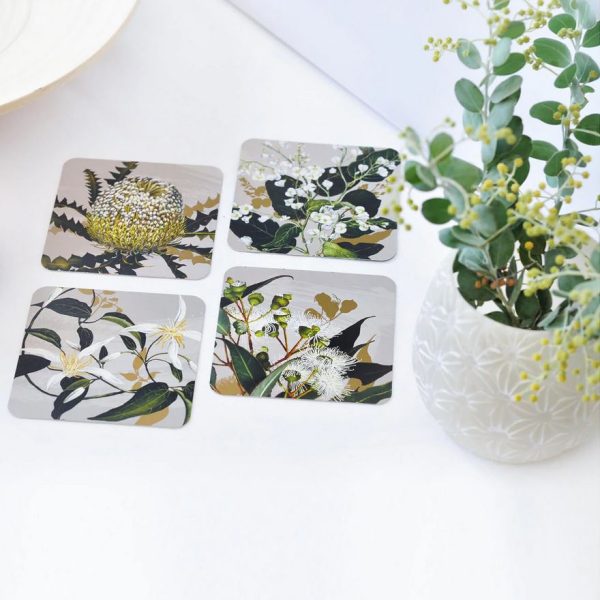 White Collection Coasters For Discount