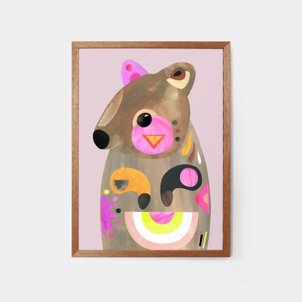 Quokka Art Print Cheap