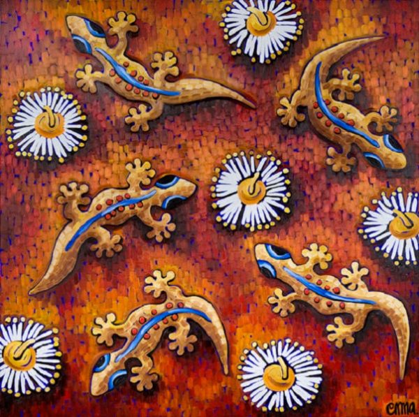 Geckos and Bloodwoods Print Online