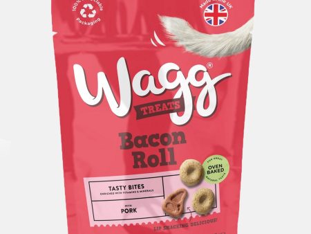 Wagg Bacon Roll Dog Treats 125g For Sale