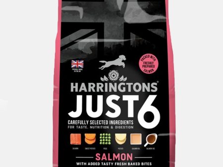 Harringtons Just 6 Dry Salmon Dog Food Fashion