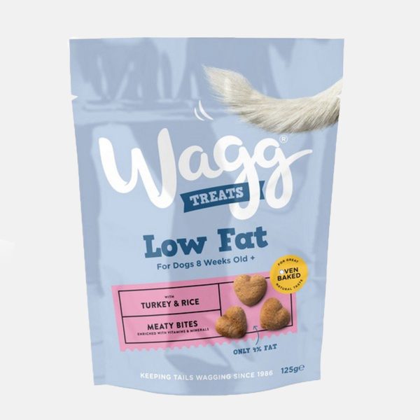 Wagg Low Fat Turkey & Rice Dog Treats 125g Online Hot Sale