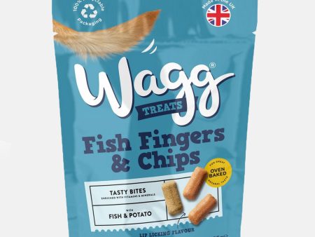 Wagg Fish Fingers & Chips Dog Treats 125g Supply