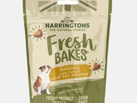 Harringtons Fresh Bakes Turkey Low Fat Dog Treats 100g Online